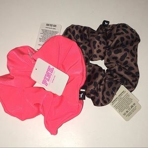 Pink Scrunchie Set